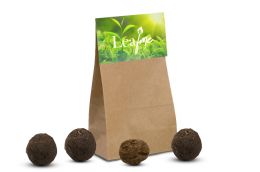 Bombes à graines Moods® dans un sac en papier (4 pièces) 